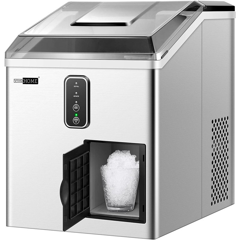 Vivohome 33 Lb. lb. Daily Production Bullet Ice Freestanding Ice Maker & Reviews Wayfair